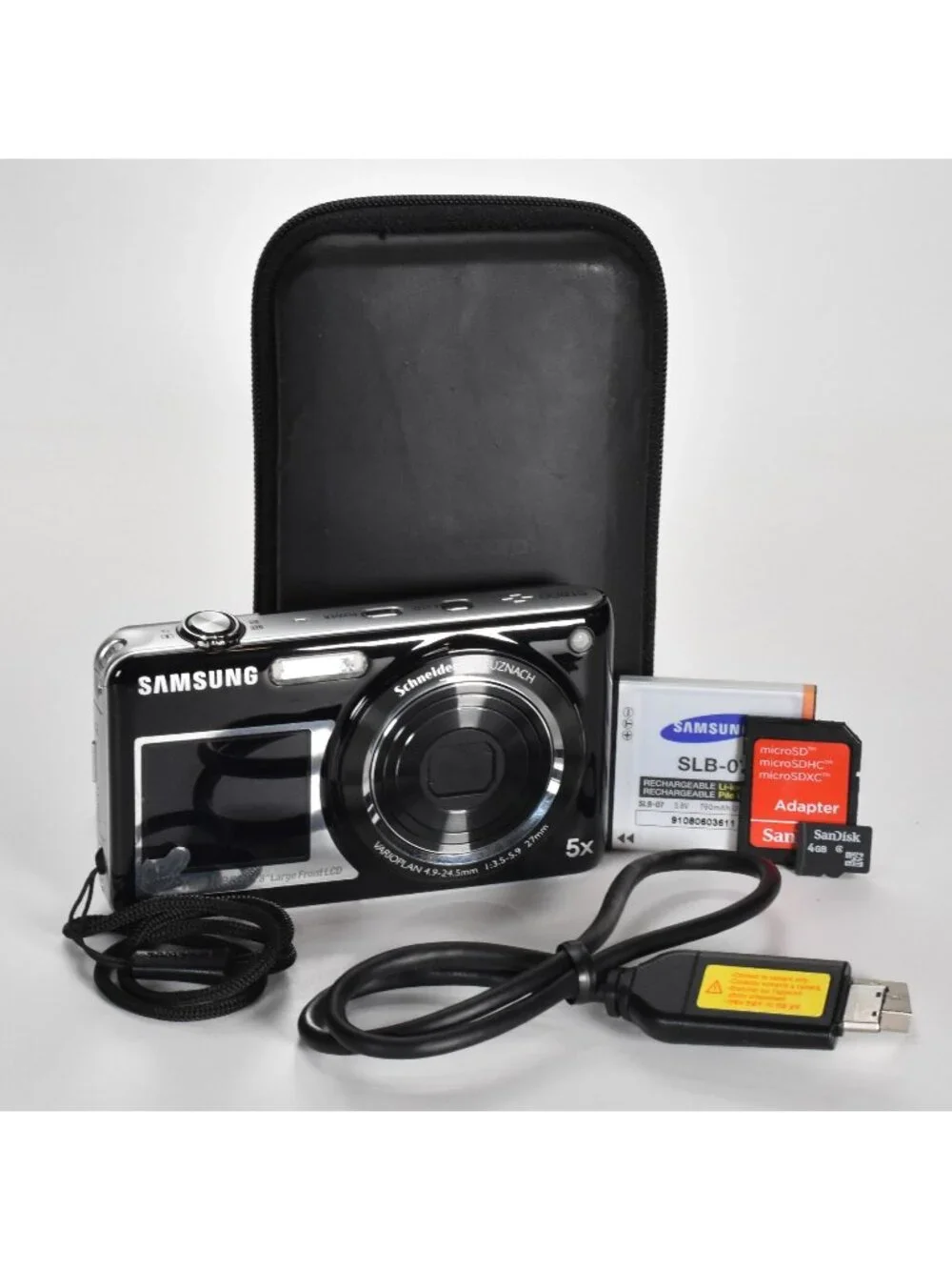 Samsung DualView ST600 Digital Camera 14.2MP 5x Optical Zoom HD Video